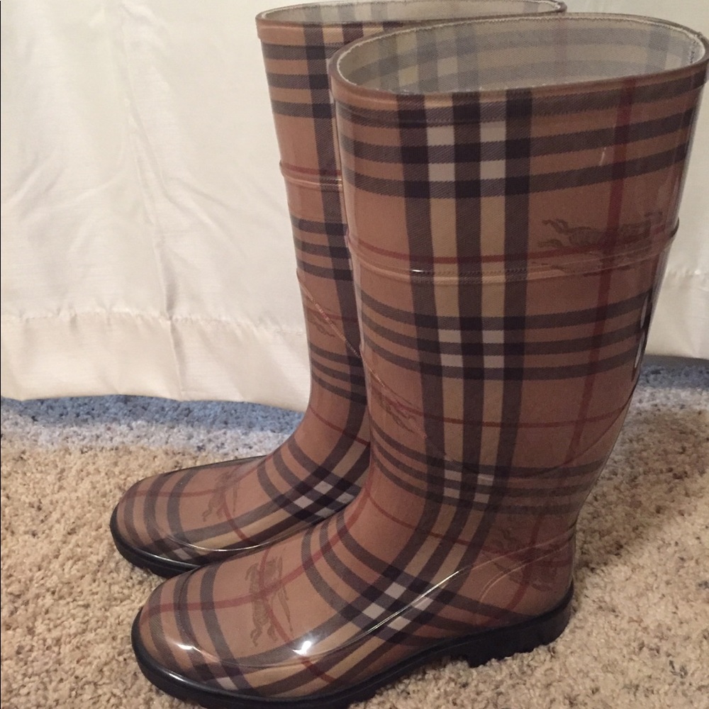 Brand New Burberry Rain Boots